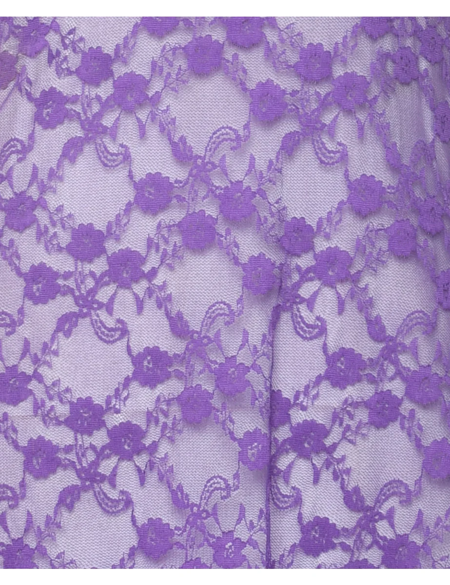 Y2K Vintage Purple Babydoll - S - Image 3