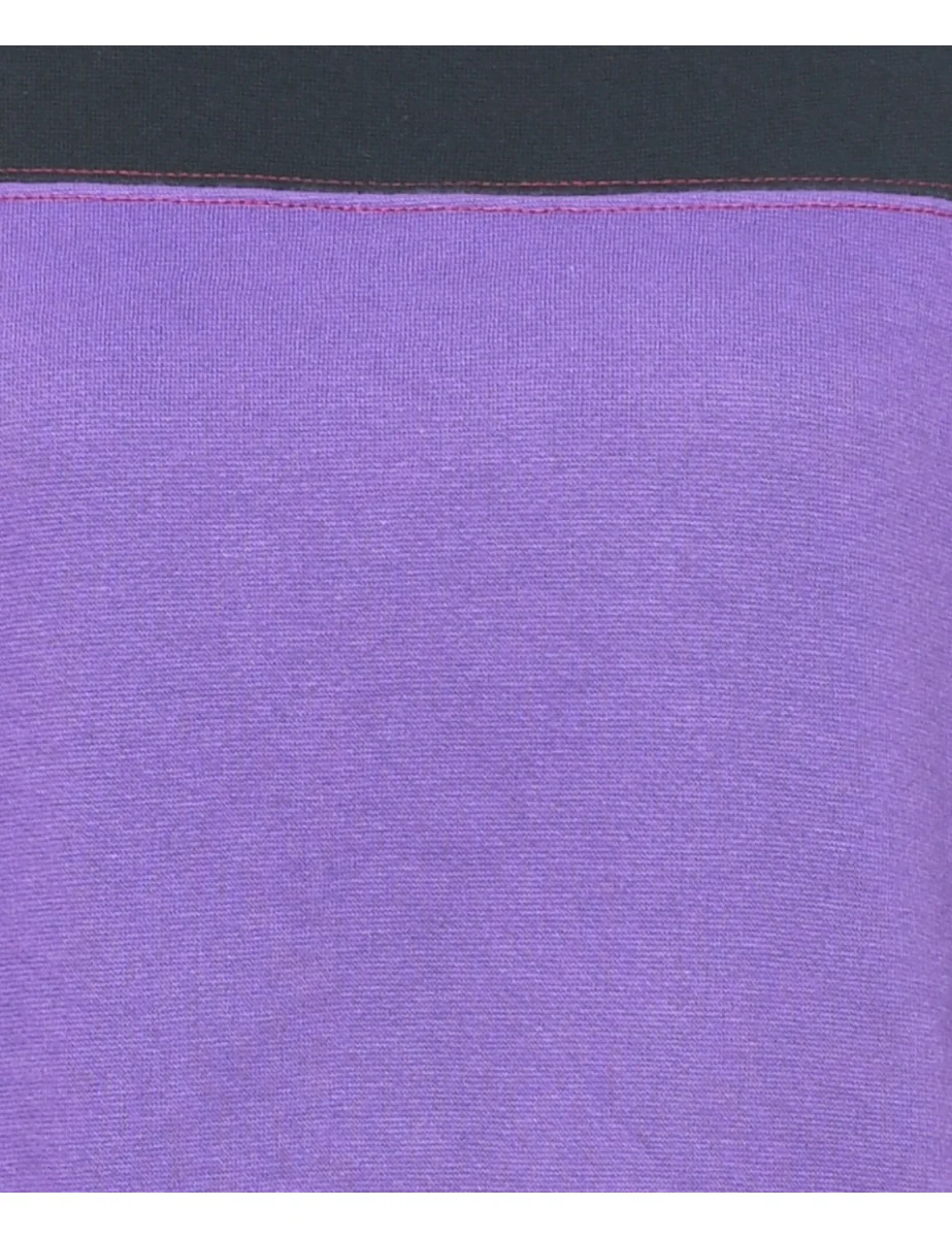 Purple Plain Sweatshirt - L - Image 3