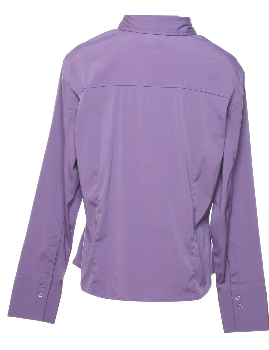 Vintage Purple Shirt - L - Image 2