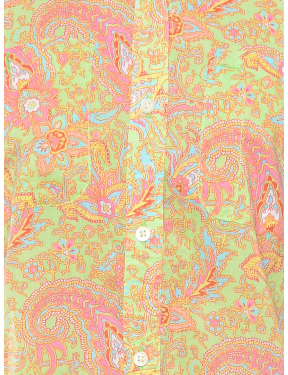 Vintage Ralph Lauren Paisley Shirt - M - Image 3