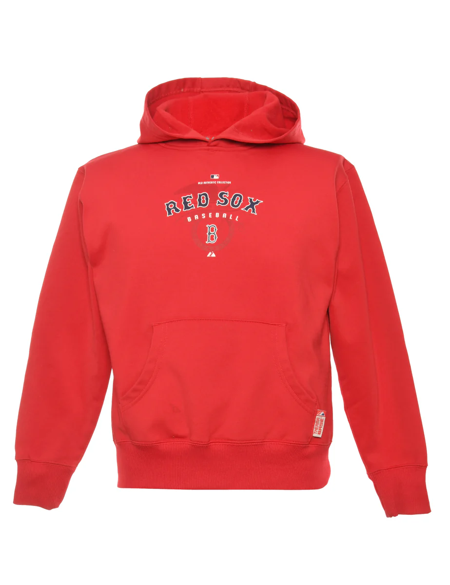 Vintage Red Sox Majestic Hoodie - S