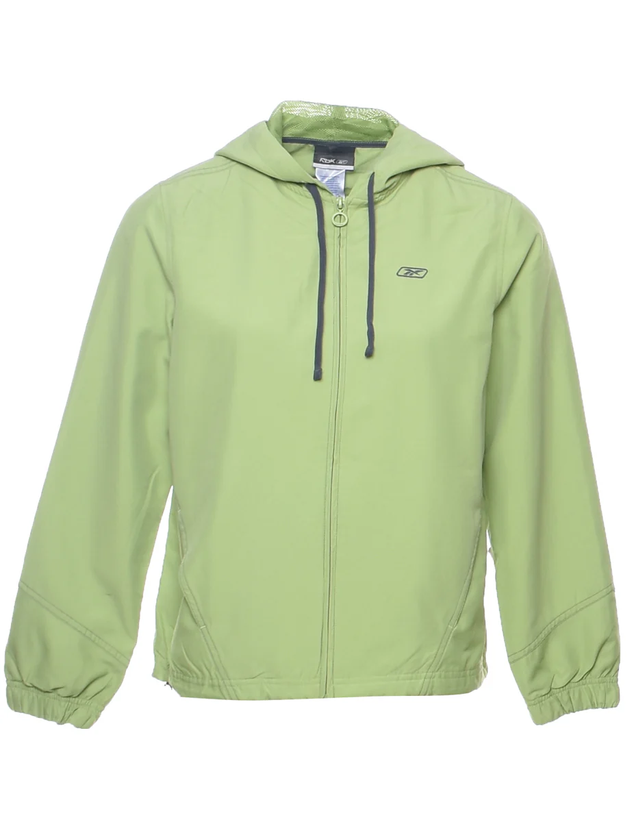 Vintage Reebok Hooded Jacket - S