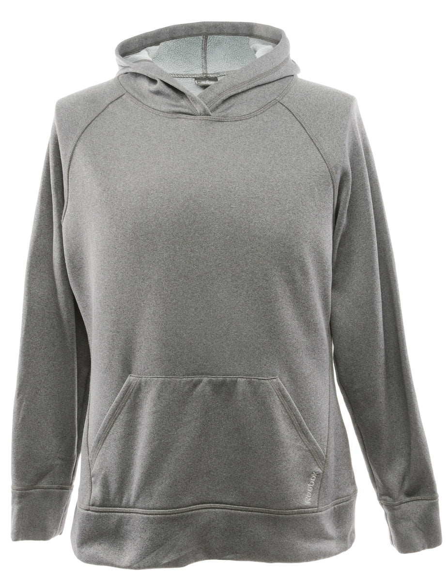 Vintage Reebok Hooded Sports Sweatshirt - M