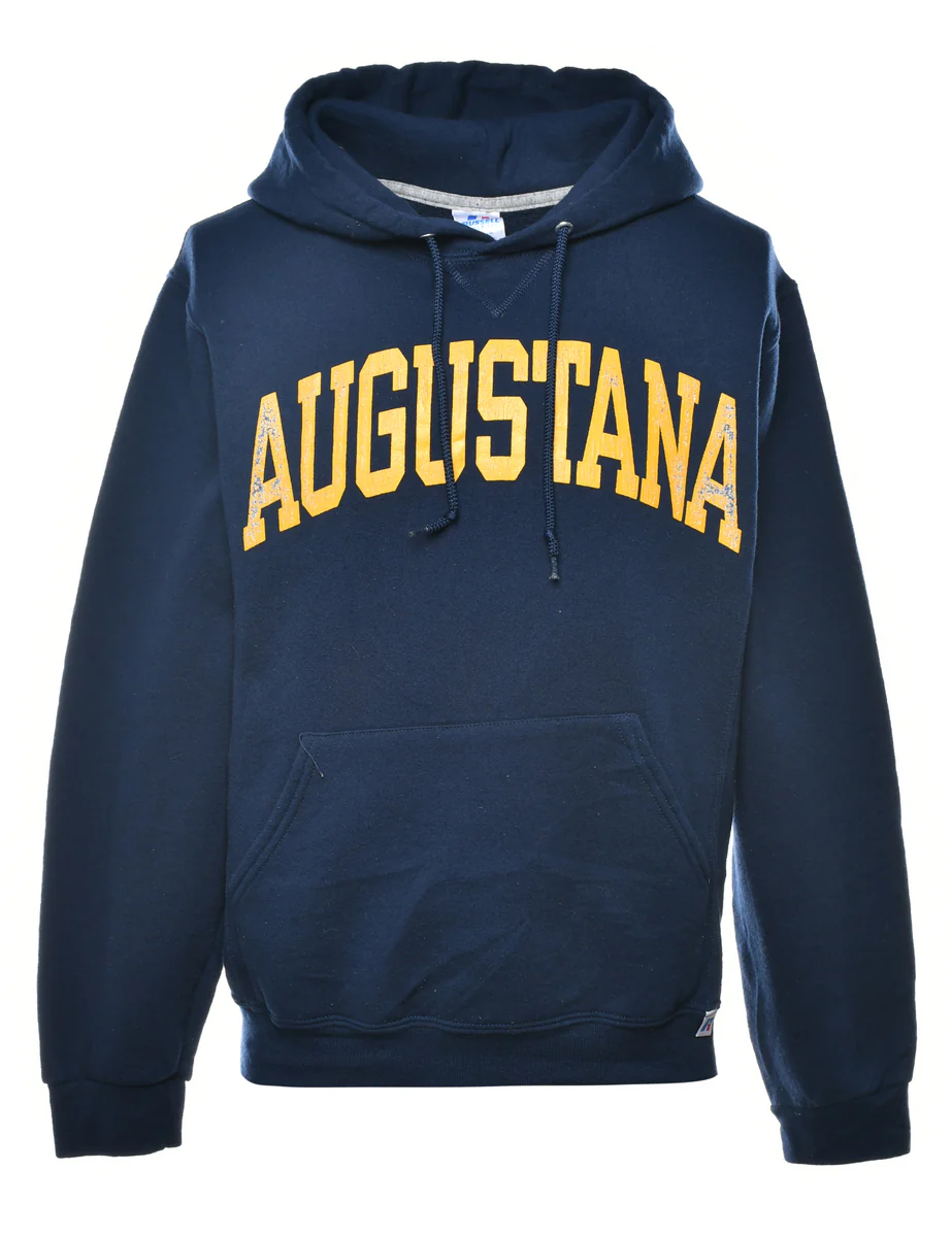 Vintage Russell Athletic Augustana Printed Hoodie - S