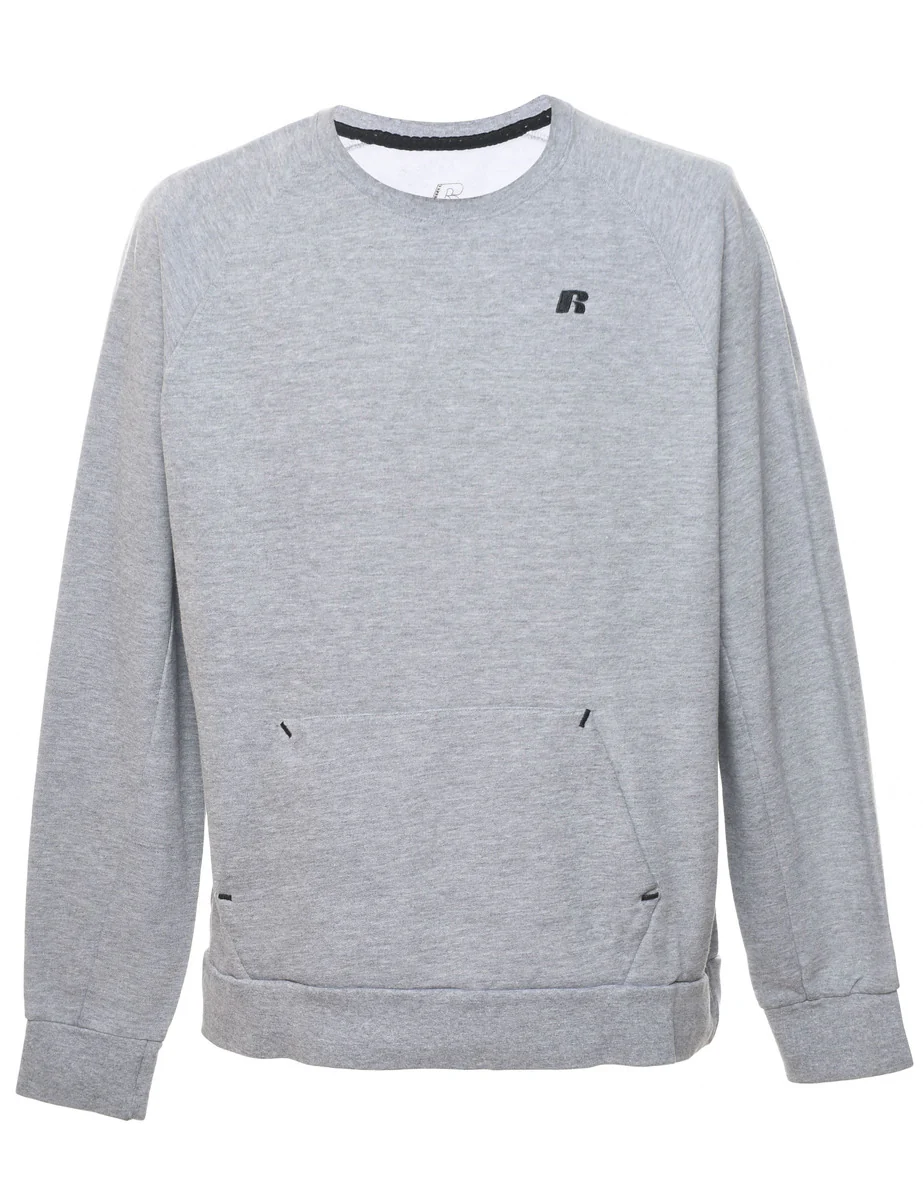Vintage Russell Athletic Plain Sweatshirt - L