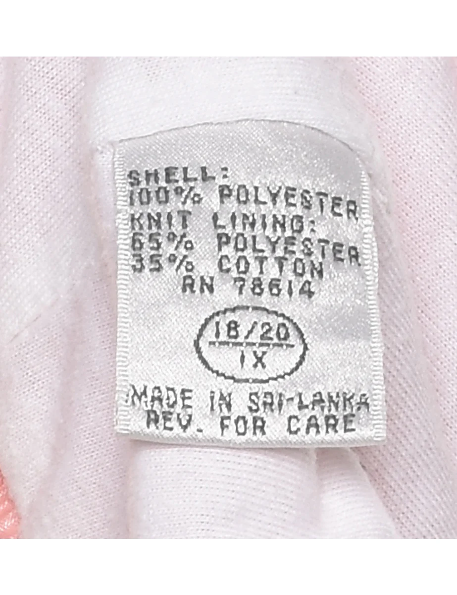 Vintage Salmon Pink Jogging Bottoms - W36 L28 - Image 4