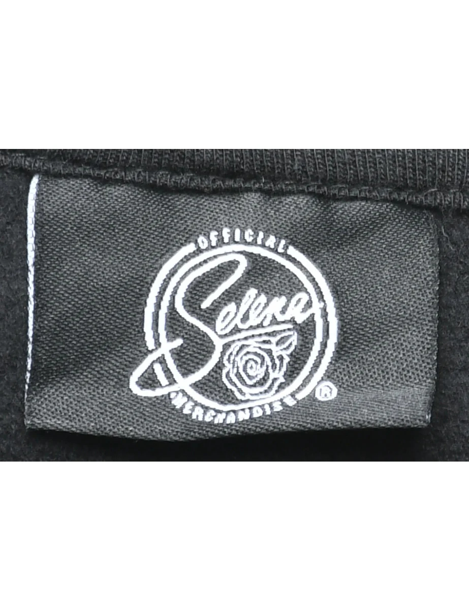 Selena Printed Hoodie - L - Image 4