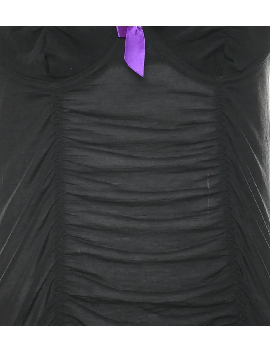Sheer Black Babydoll - XS - Image 3