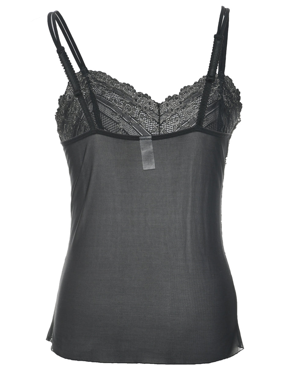 Vintage Sheer Slip - M - Image 2