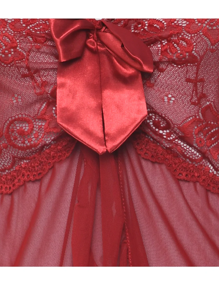 Vintage Sheer Y2K Babydoll - XS - Image 3