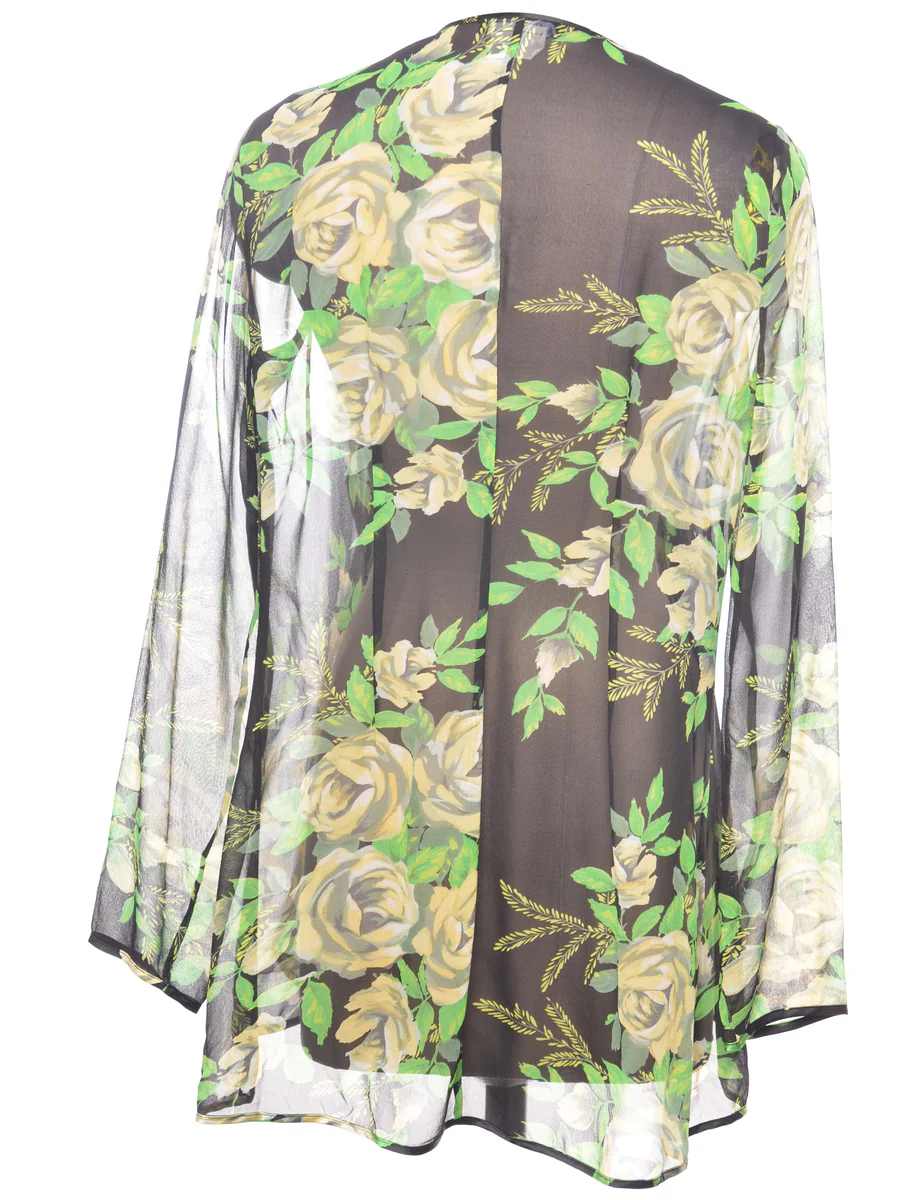 Vintage Silk Jacket - M - Image 2