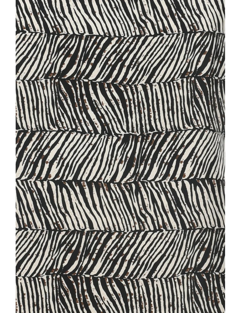 Vintage Sleeveless Zebra Print Top - L - Image 3
