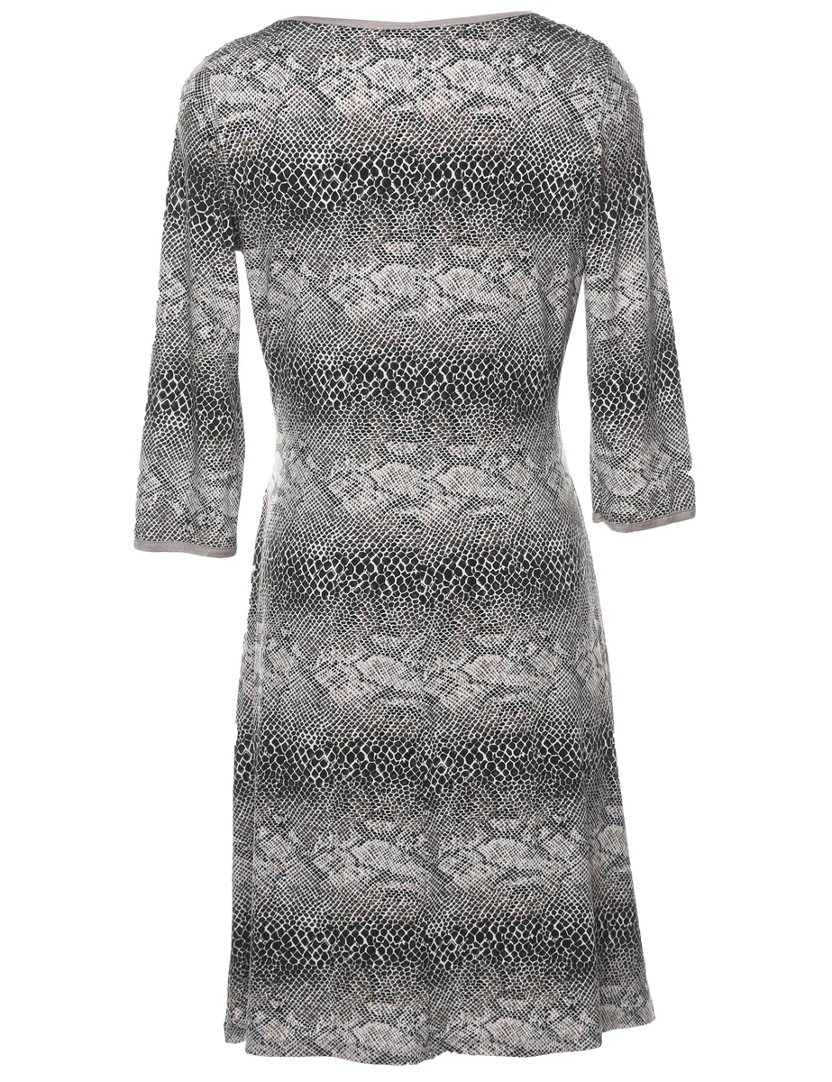Vintage Snakeskin Dress - M - Image 2
