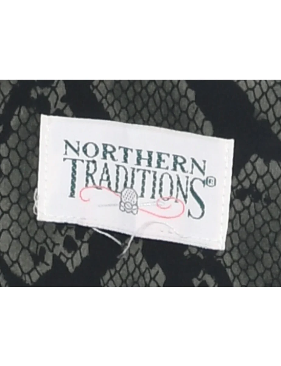Vintage Snakeskin Finish Dress - M - Image 4