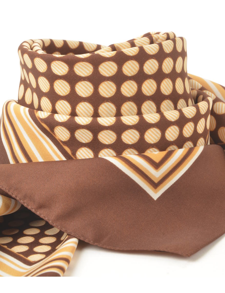 Spot Print Scarf - S - Image 2