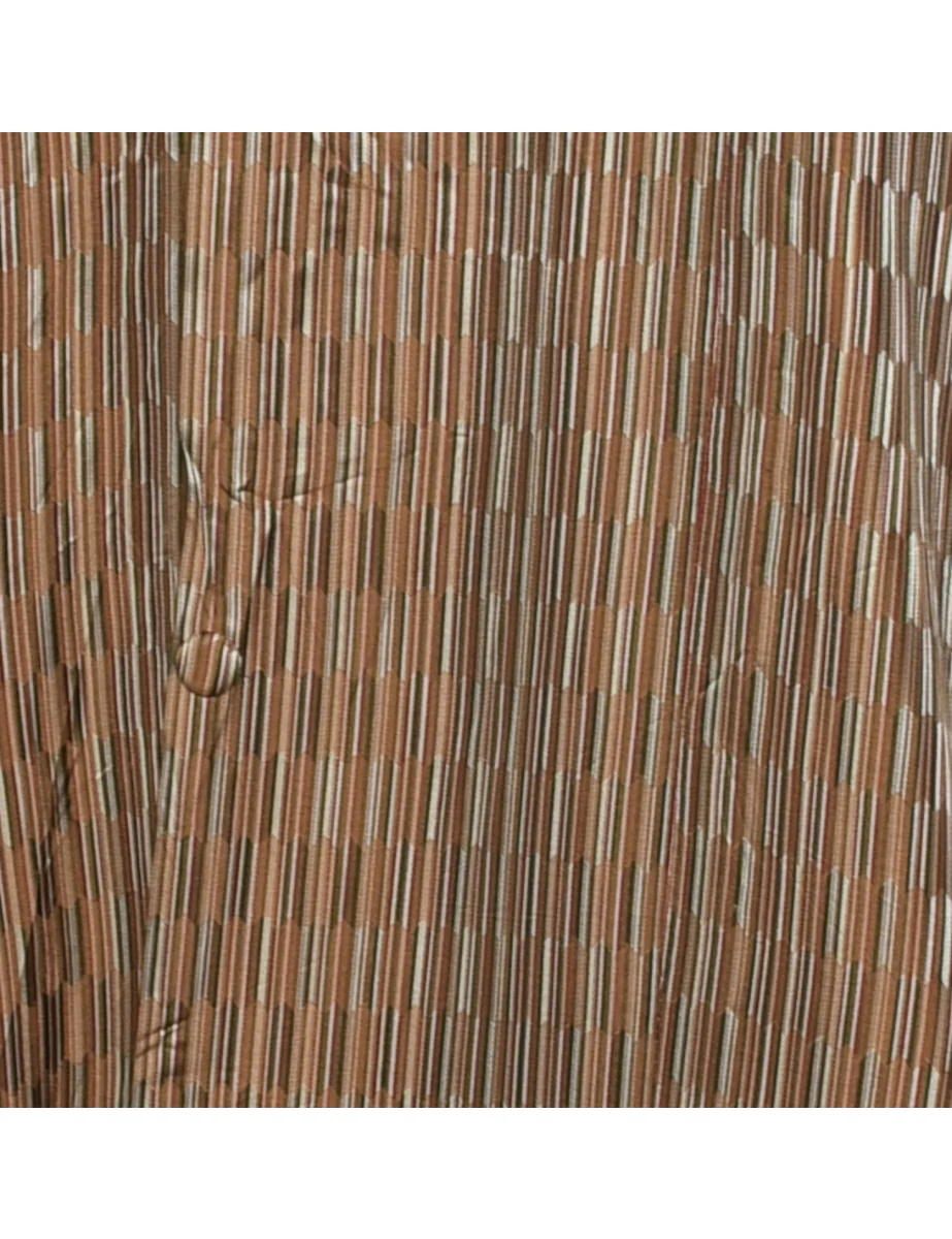 Striped Full Length Kimono - L - Image 3
