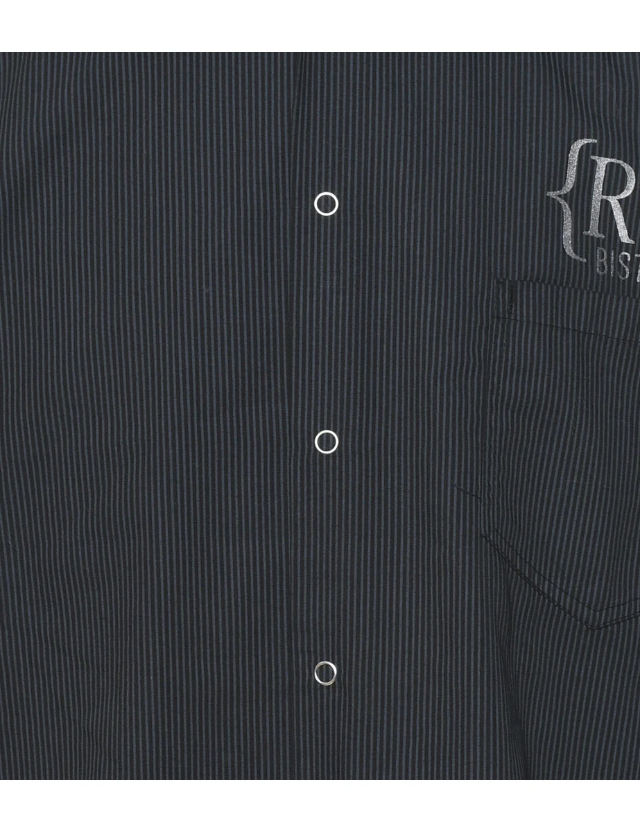 Vintage Striped Shirt - M - Image 3