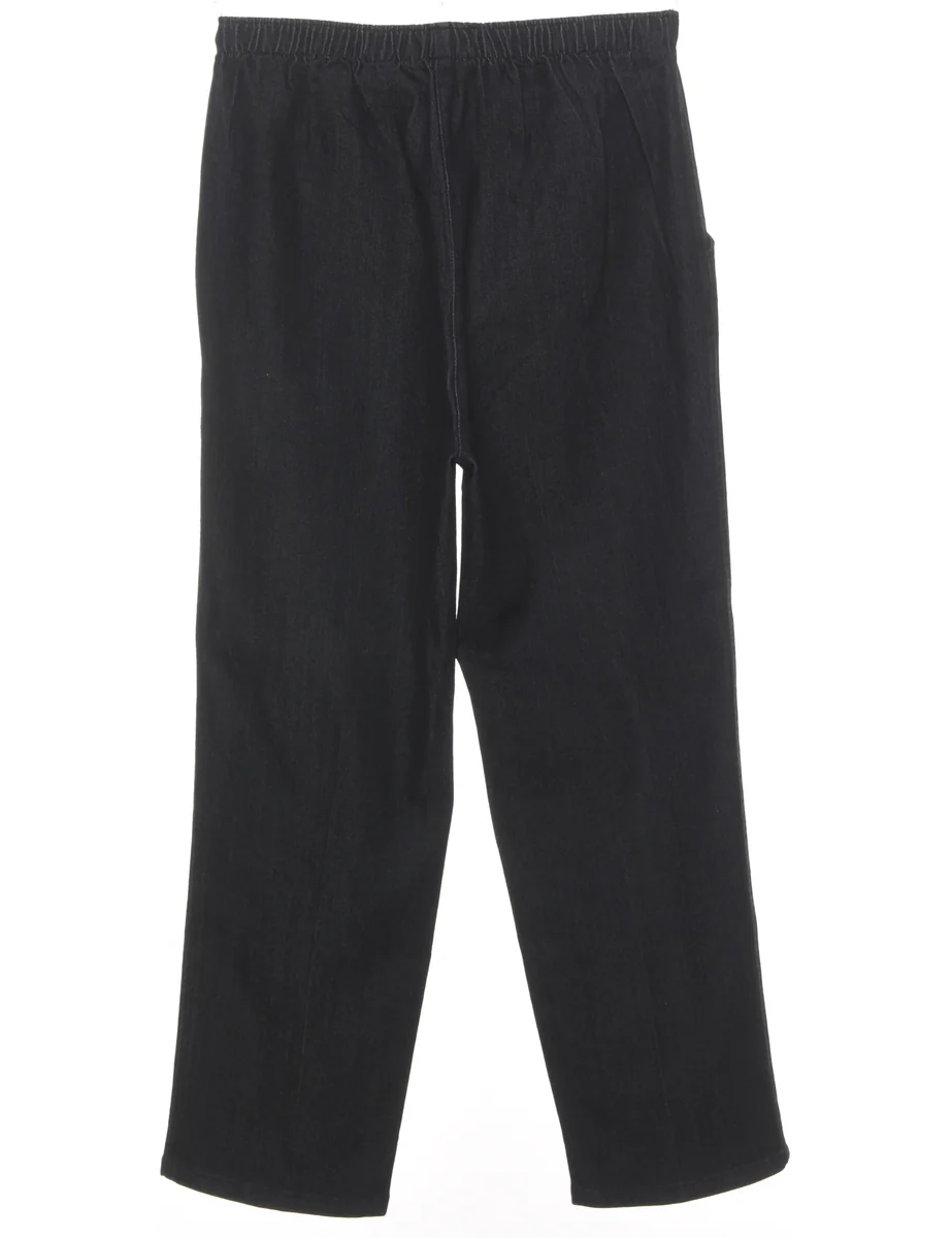 Vintage Tapered Denim Trousers - W27 L26 - Image 2