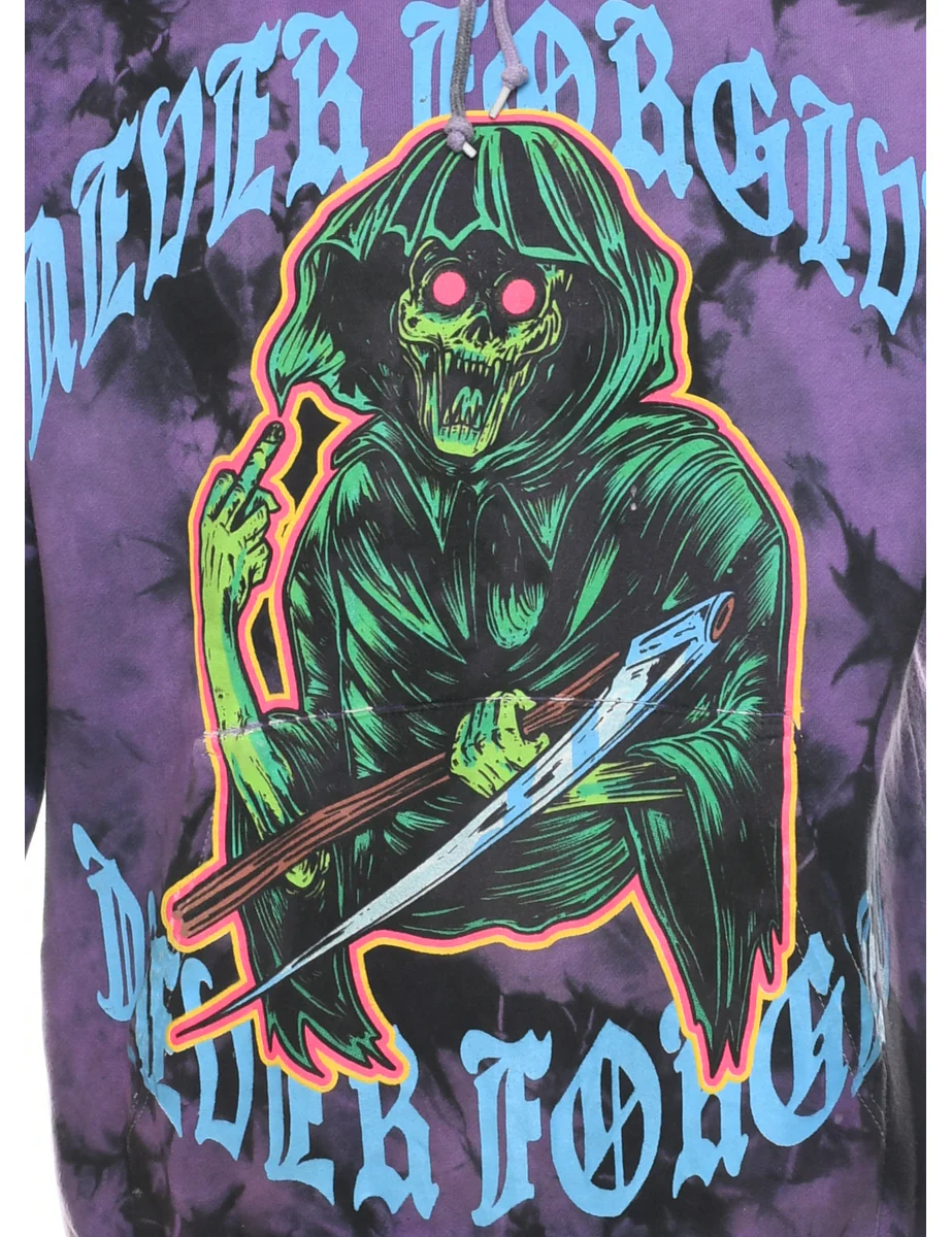 Tie-dye Broken Promises Hoodie - M - Image 3