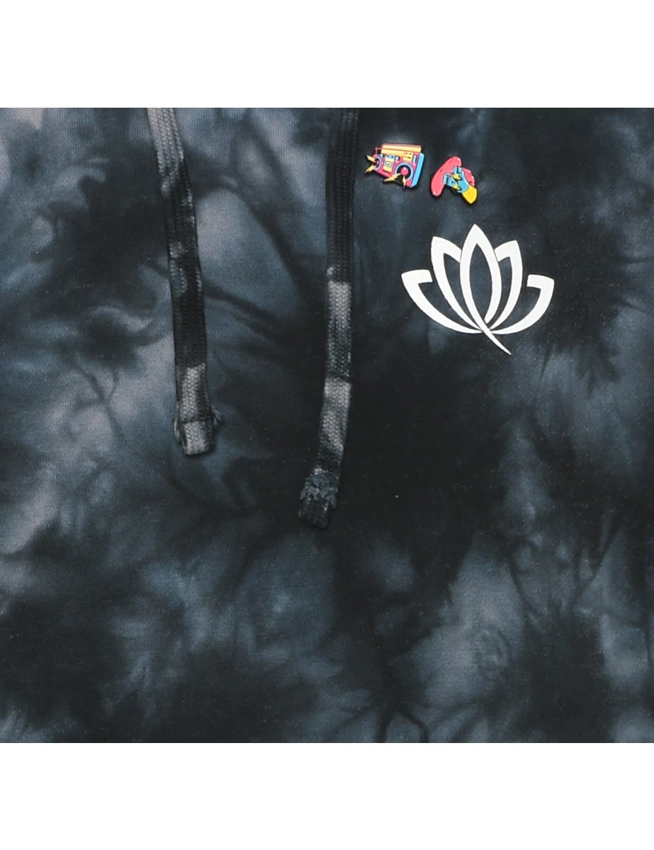 Tie-dye Highly Cultured Hoodie - M - Image 3
