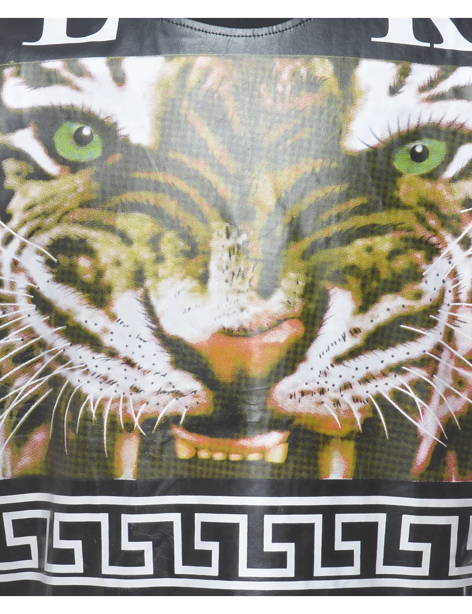 Tiger Printed T-shirt - XL - Image 3