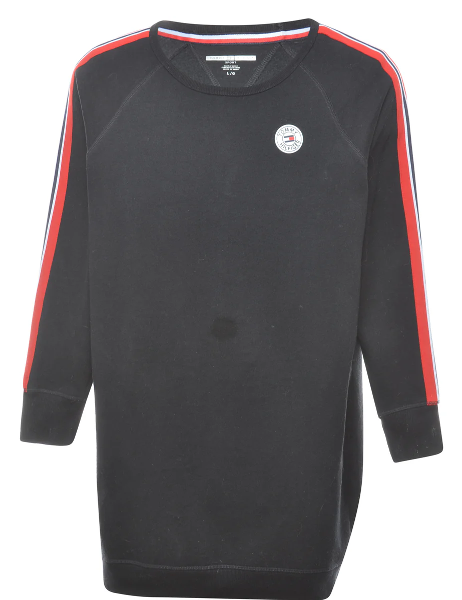 Vintage Tommy Hilfiger Plain Sweatshirt - L