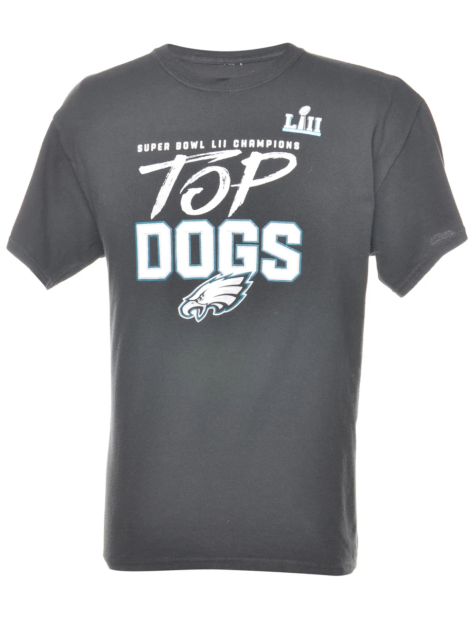Vintage Top Dogs Printed T-shirt - M