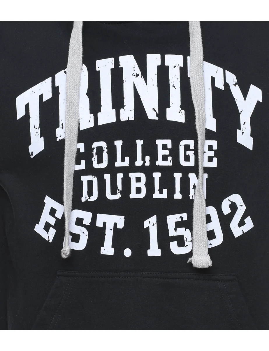 Vintage Trinity Printed Hoodie - S - Image 3