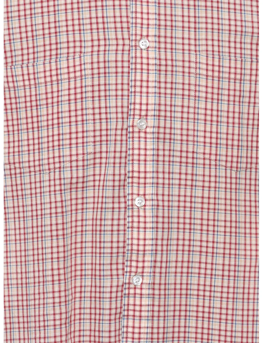 Vintage Van Heusen Checked Shirt - M - Image 3