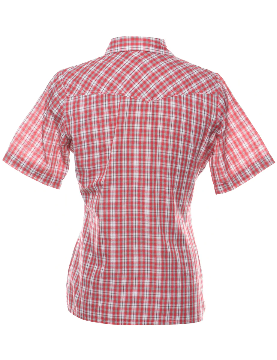 Western Checked Shirt - M - Image 2