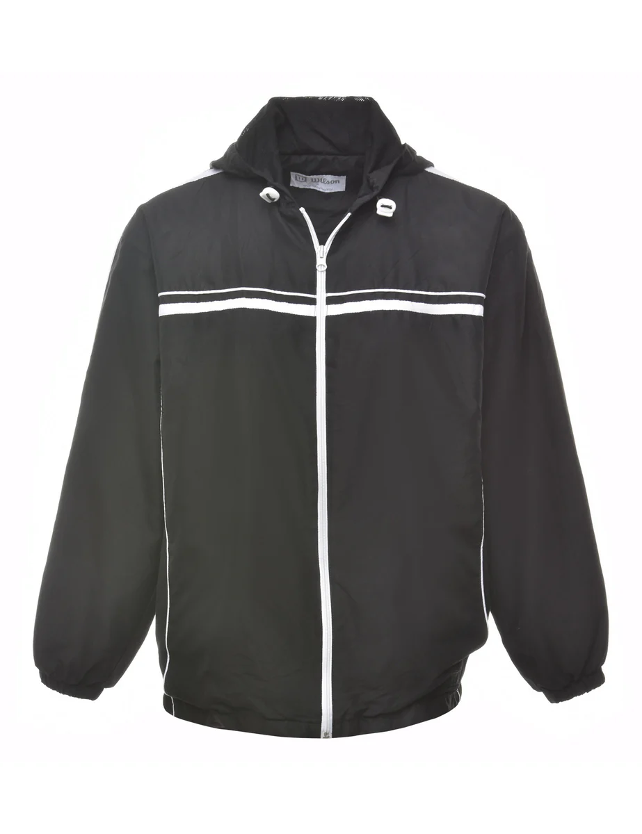 Vintage Wilson Hooded Jacket - M