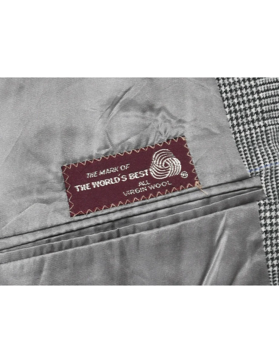 1980s Vintage Wool Chaps Blazer - XL - Image 5
