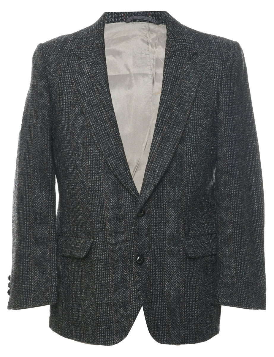 Vintage Wool Harris Tweed Blazer - M