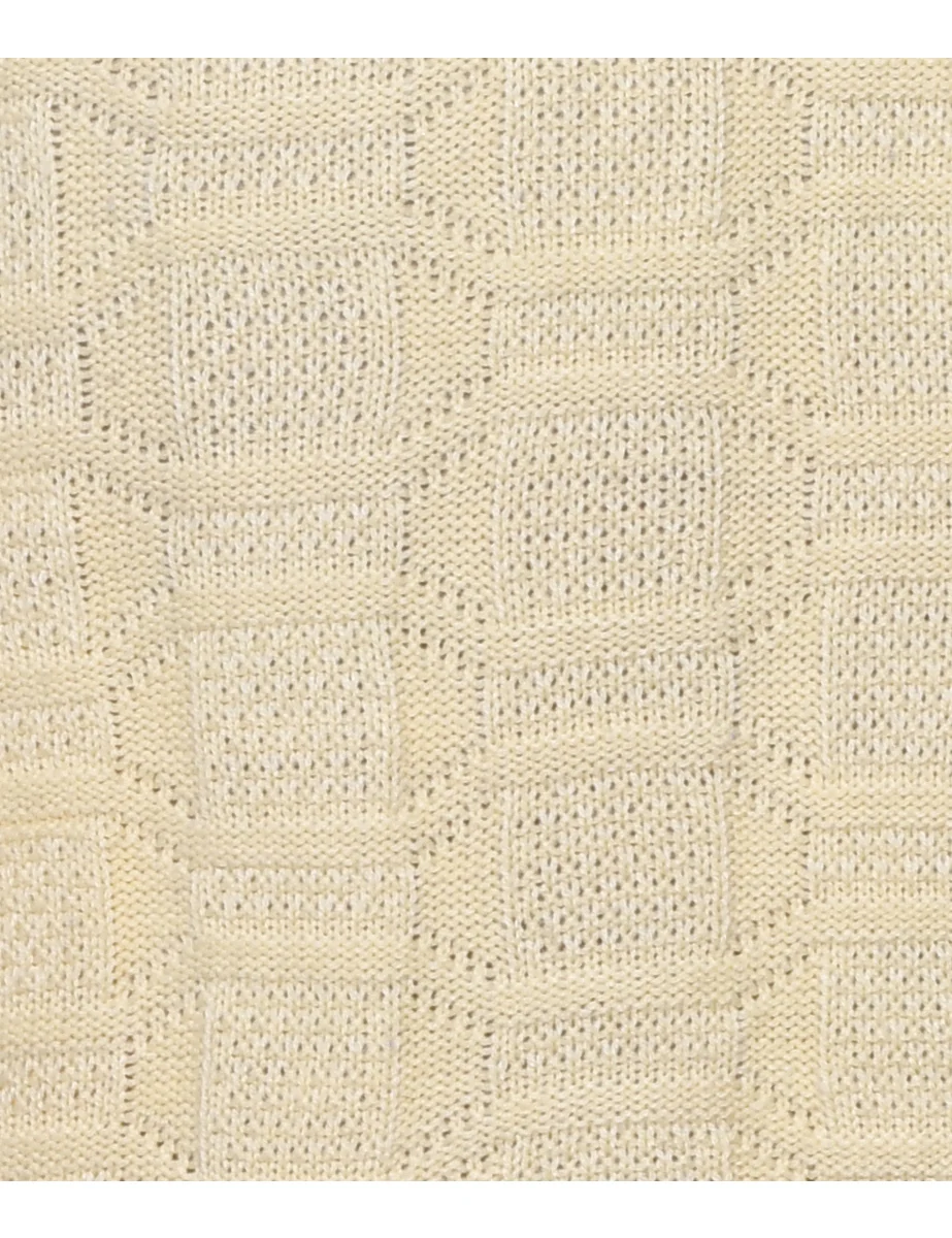 Vintage Yellow Jumper - L - Image 3
