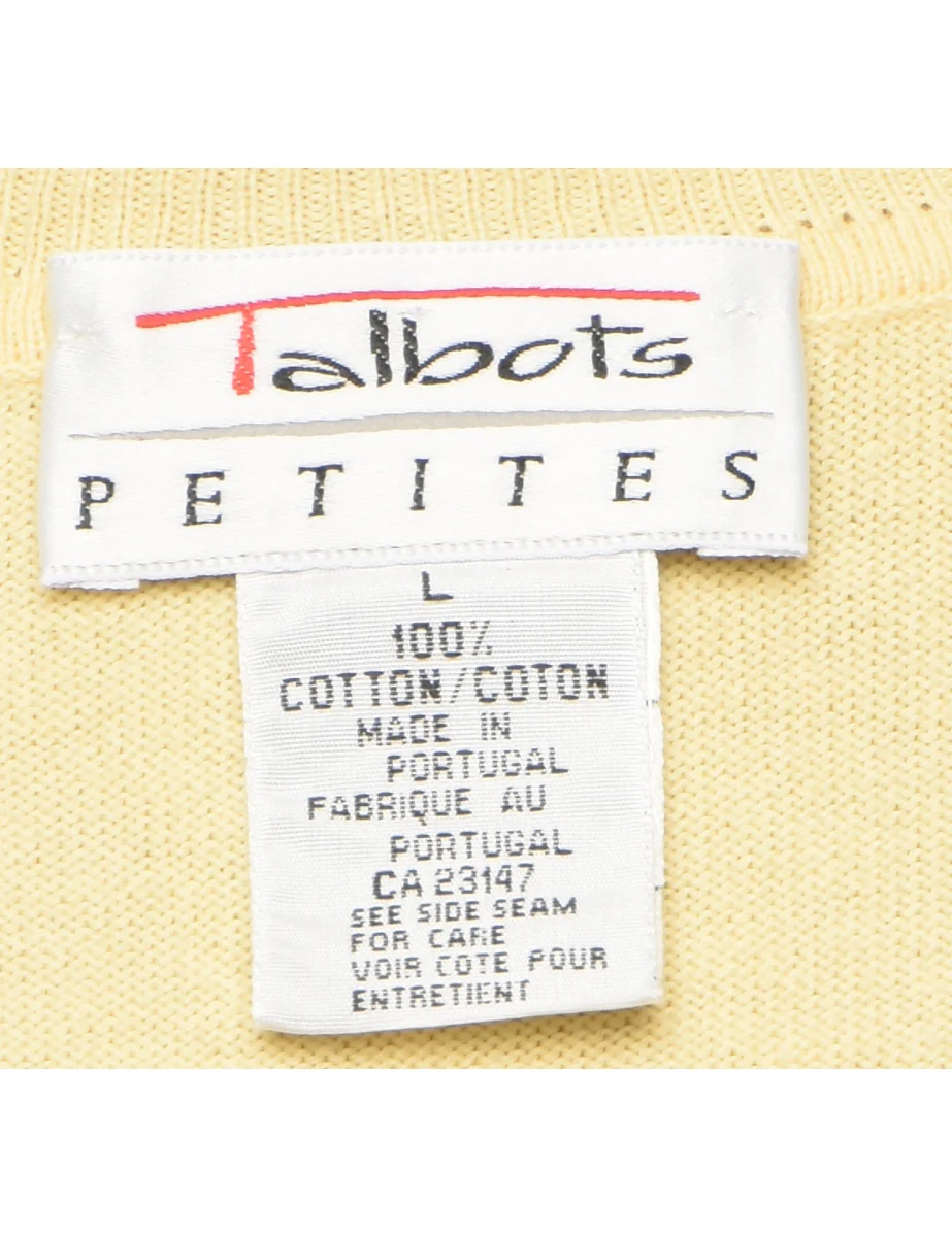 Vintage Yellow Jumper - L - Image 4