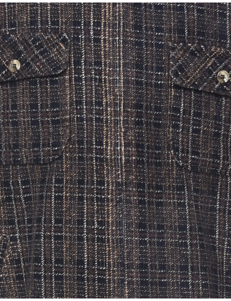Vintage Zip Front Jacket - L - Image 3
