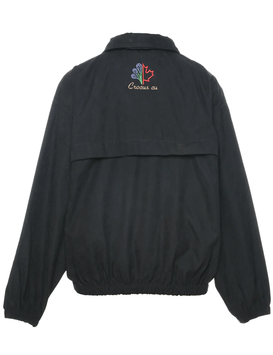 Vintage Zip Front Jacket - M - Image 2