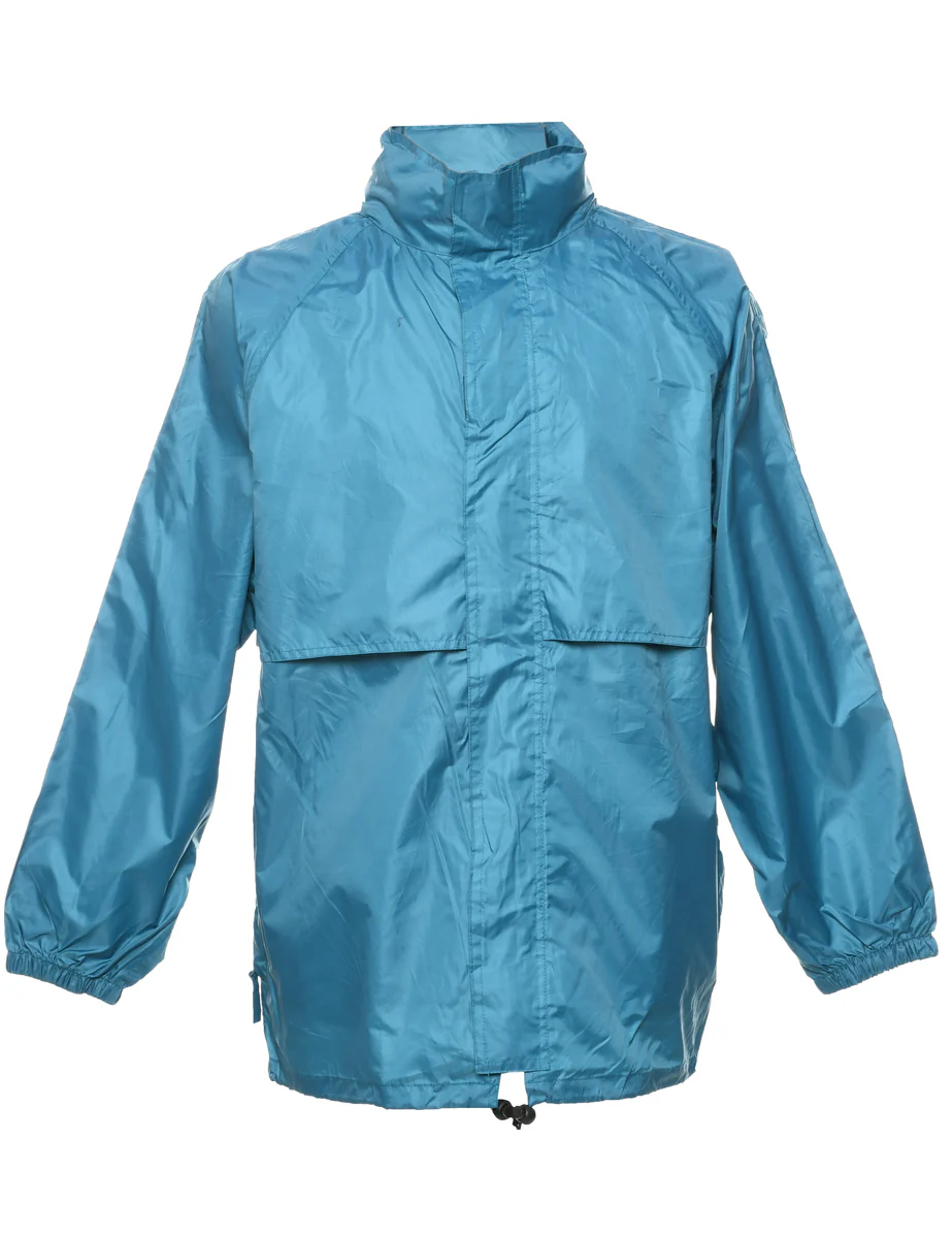Vintage Zip Front Nylon Jacket - S